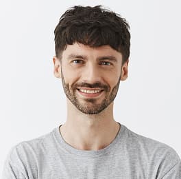 UI designer creating an interface in a desing tool